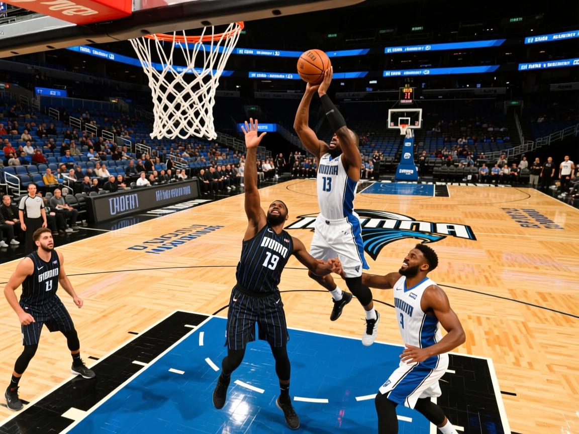 篮网险胜魔术，重返东部前八位置