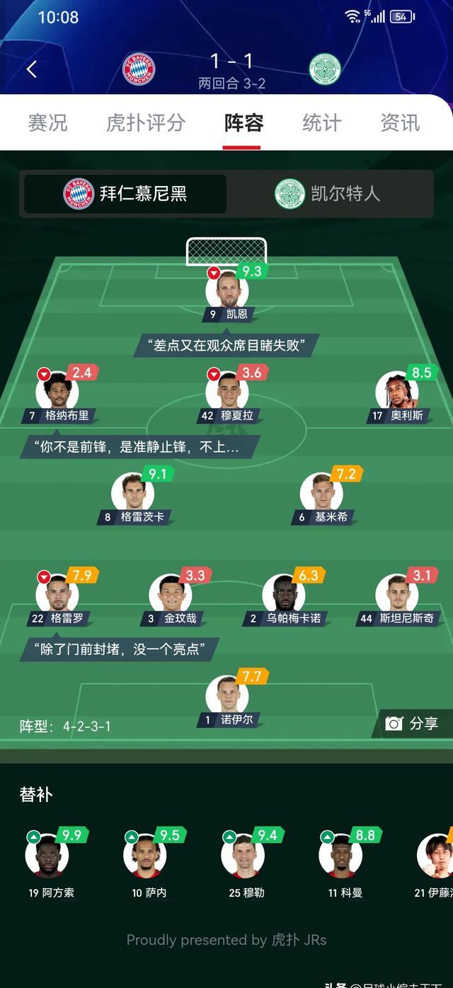 拜仁挽颜面！次轮过后南美6队有5队排小组第1，(拜仁南看台)